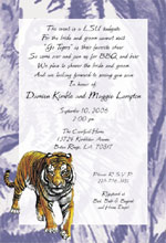 LSU Tiger Invitations